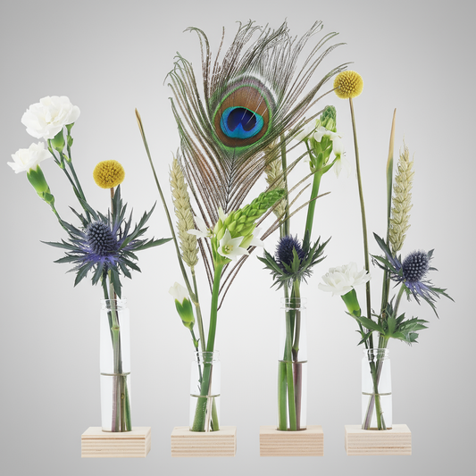 Flower Fest - Briefkastenblumen, inkl. Vasen und Ständer