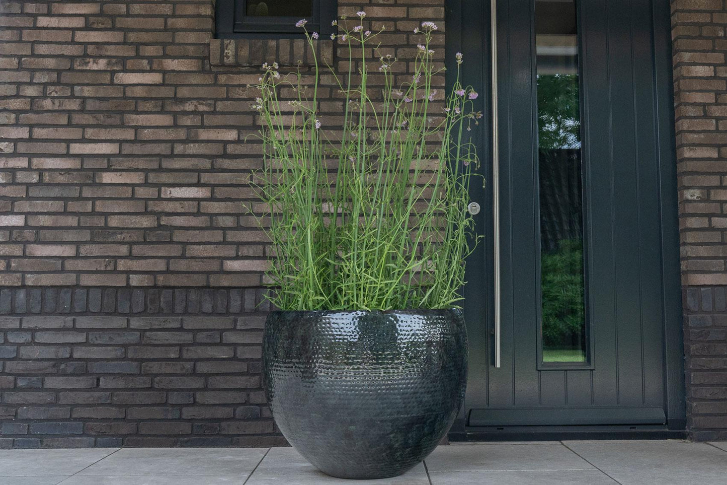 Set von 3 Töpfen - Thom Schwarz Metall - Width