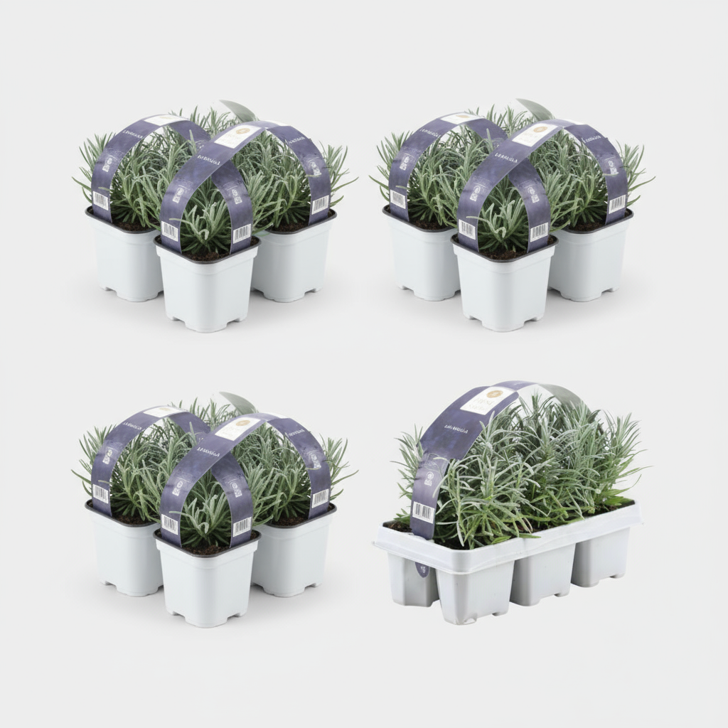 4 x 6er set Lavender angustifolia - 24 x Ø7 cm - ↕15 cm