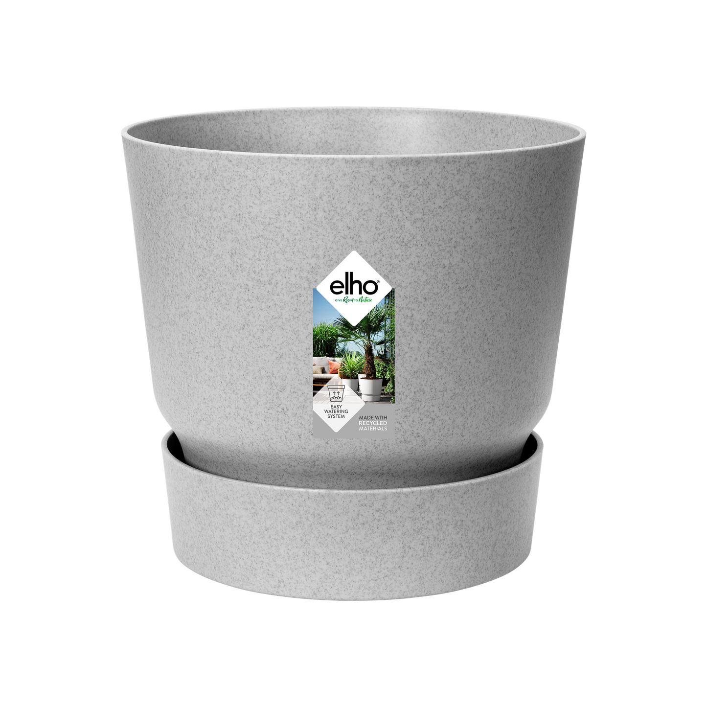 Pot elho Greenville Round grijs - D30 x H28