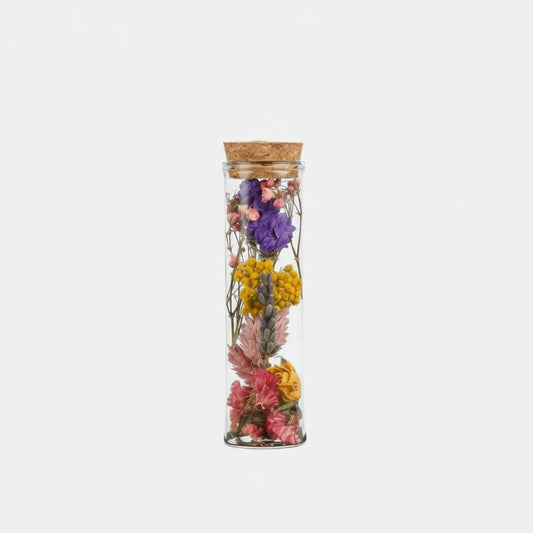 Getrocknete Blumen - Wish Bottle Small - Multi - 12 Stücke - ↕10cm