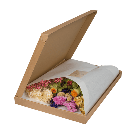 Trockenblumen im Briefkasten  - Multi