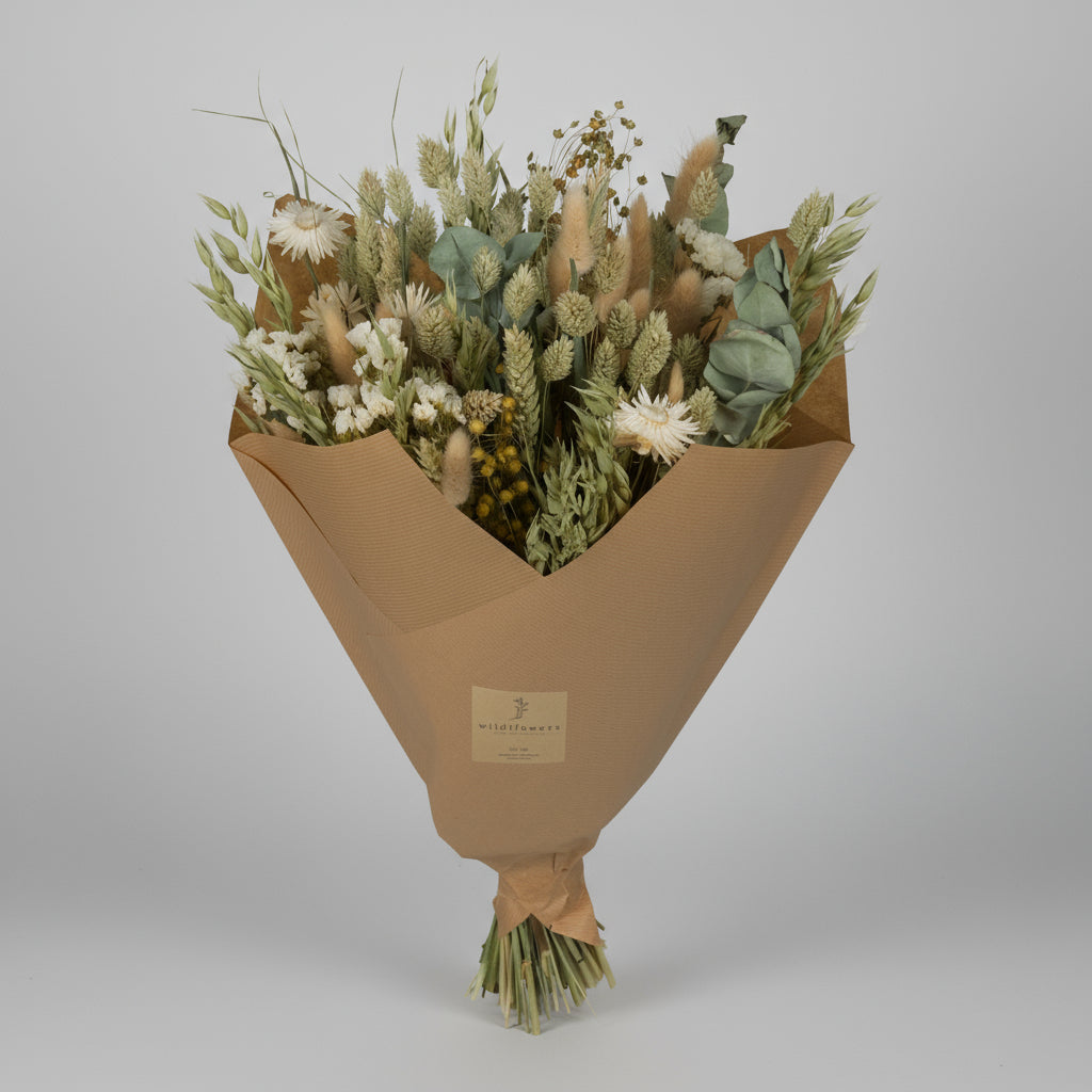 Getrocknete Blumen - Classic Bouquet - Natural - 4 Blumensträuße - ↕60cm