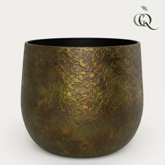 Pot - Koper -Elisa vintage green - L - H32 W39