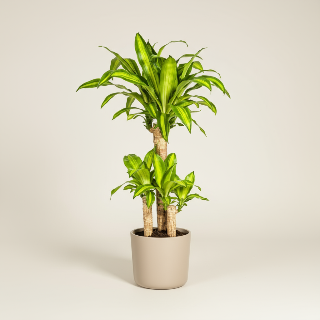 Dracaena Fragrans Massangeana Ø21cm - ↕90 - 110cm