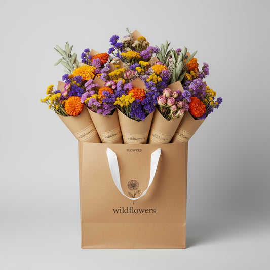 Getrocknete Blumen - Market More - Multi - ↕50cm - 10x