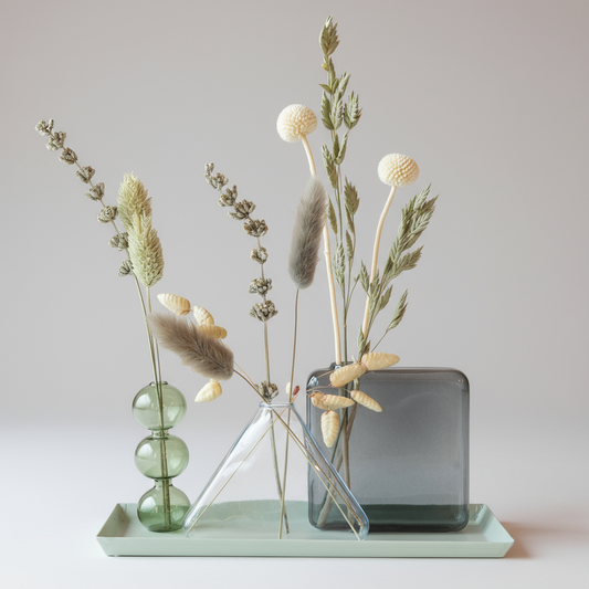 Dried Beauty - Trockenblumen mit Vasen