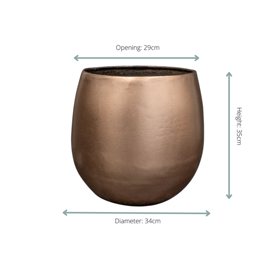 Pot Stijn goud - D34 x H35